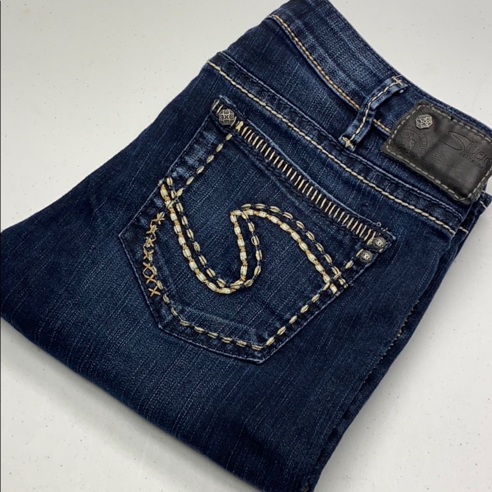 Womens Silver Jeans Aiko Boots 31x33